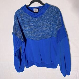 Vintage Freelance Sportswear Blue Crew Neck Sweatshirt L